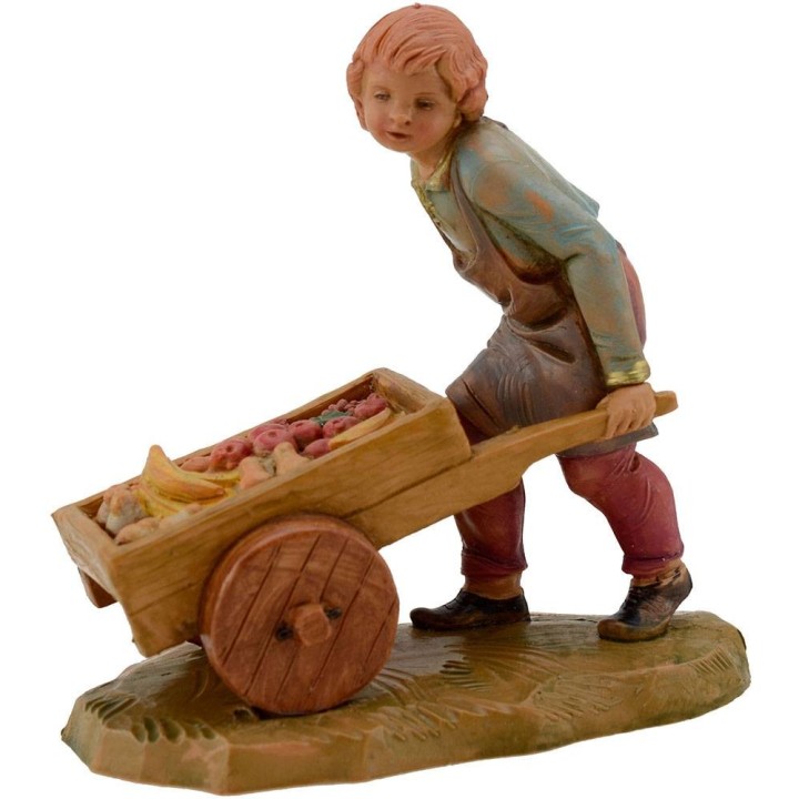 Niño con carrito serie 12 cm Fontanini