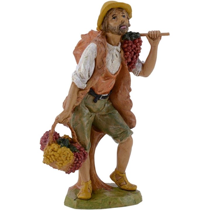 Pastore con uva 20 cm Euromarchi
