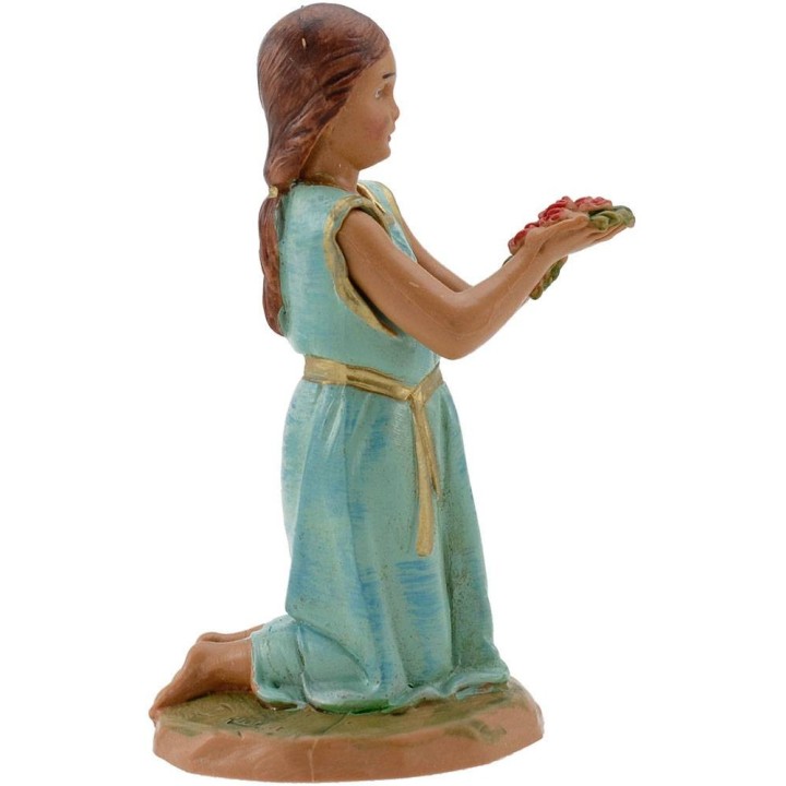 Bambina in ginocchio serie 12 cm Fontanini