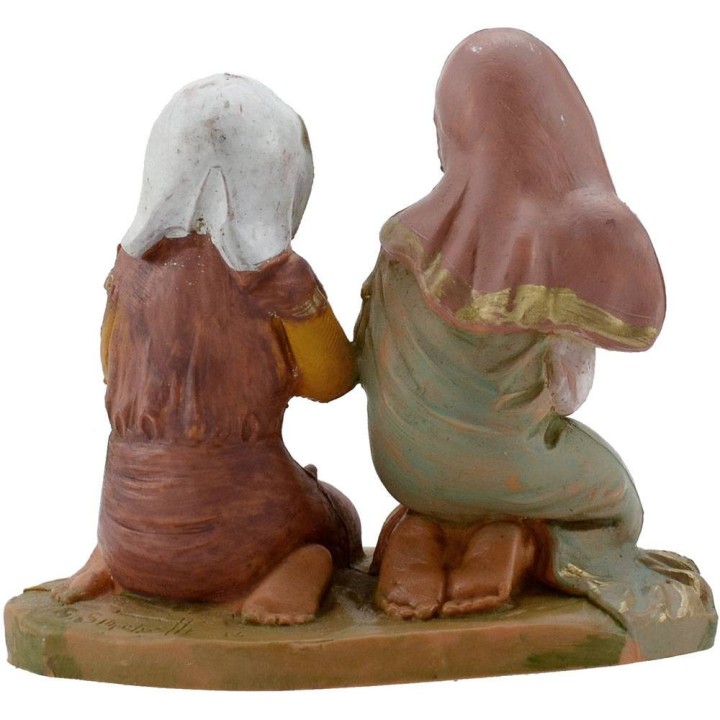 Fanciulle in adorazione serie 12 cm Fontanini
