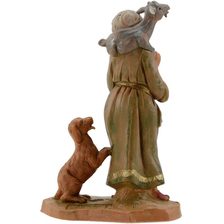Young pastor with dog series 12 cm Fontanini