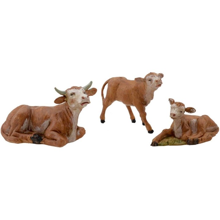 Familia de bovinos serie 12 cm Fontanini