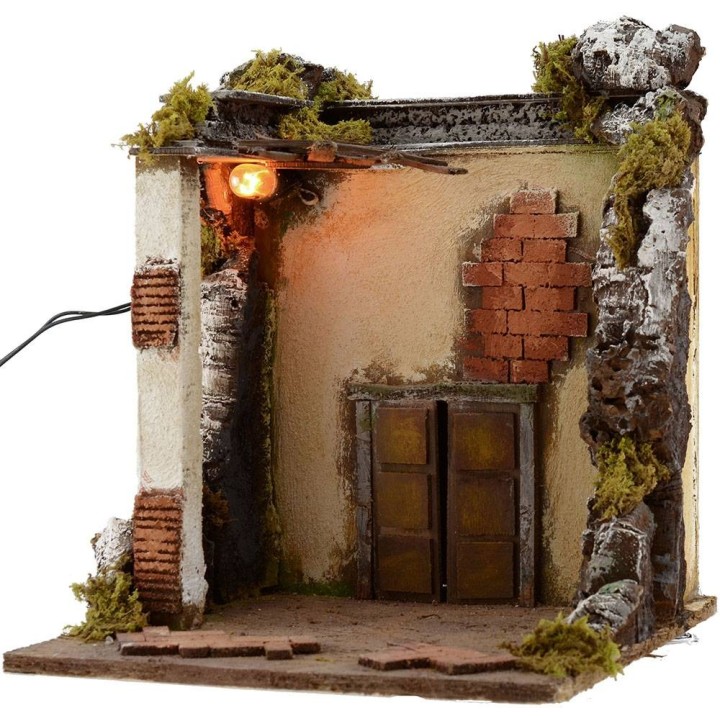 Temple with light cm 30x30x32 h. 