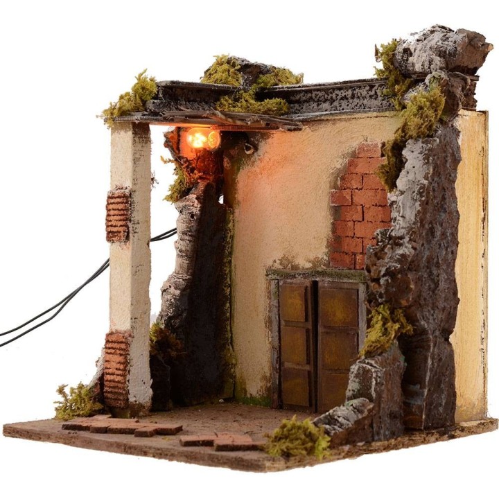 Temple with light cm 30x30x32 h. 
