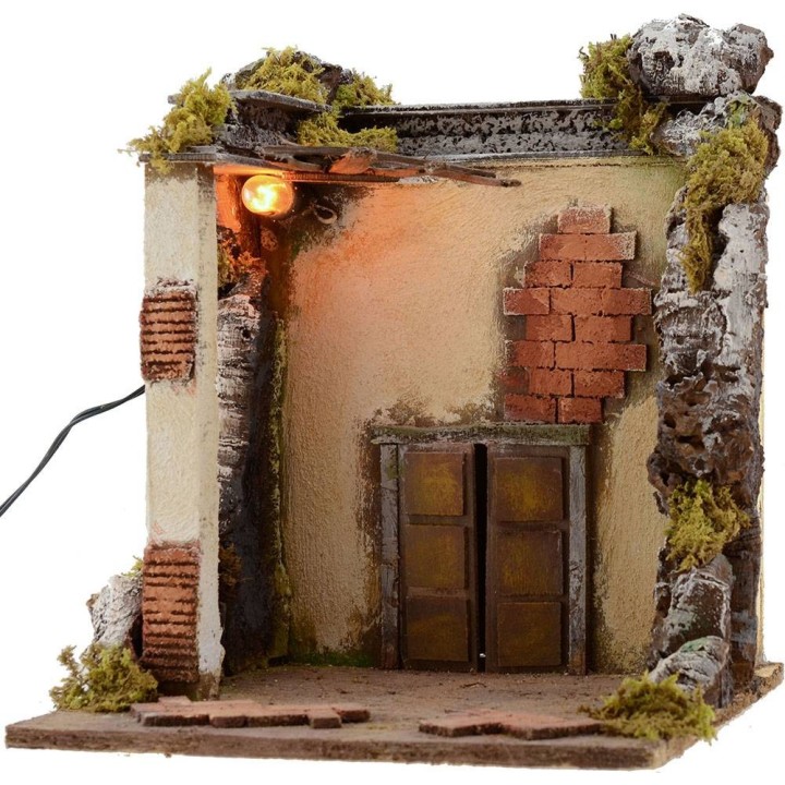 Temple with light cm 30x30x32 h. 