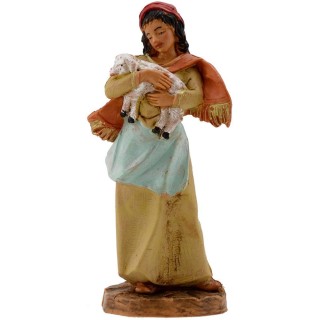 Mujer con oveja 9,5 cm Fontanini