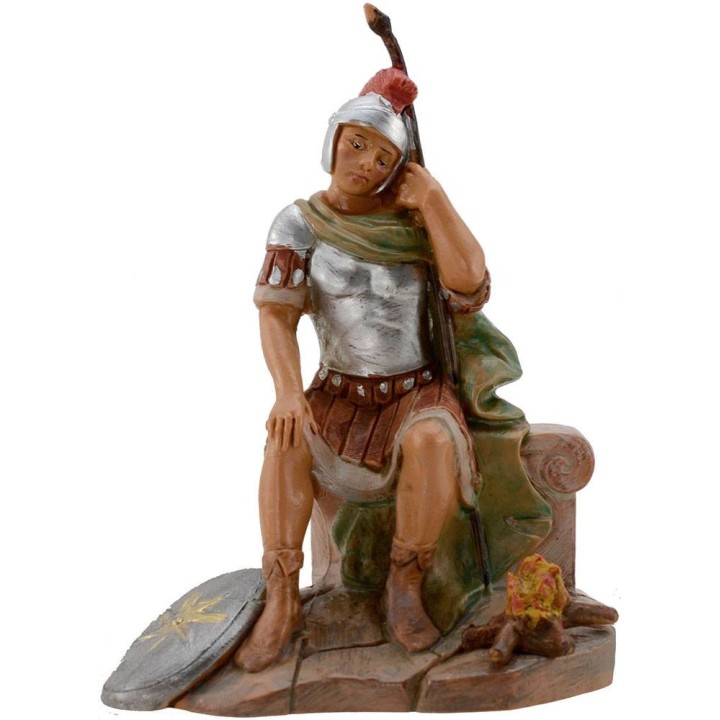 Roman soldier on fire 12 cm Fontanini