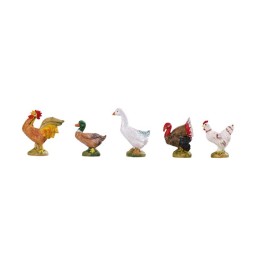 Set animali da cortile 5 pezzi serie 12 cm Fontanini