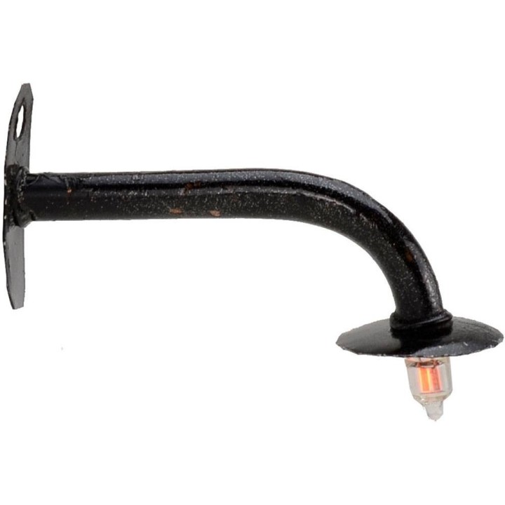 Lampione da parete con piatto 5 cm per presepe con luce 220V.