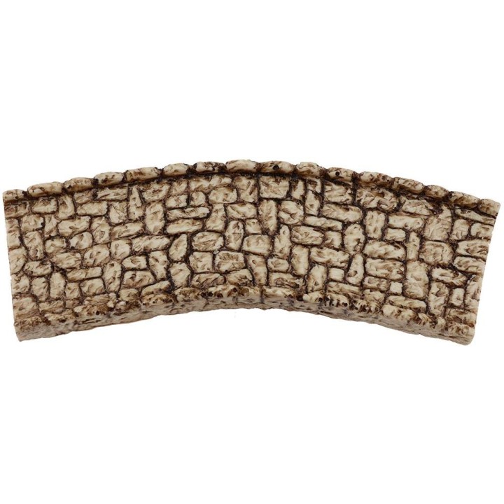 Camino curvo para belén de 15x4,8 cm en resina