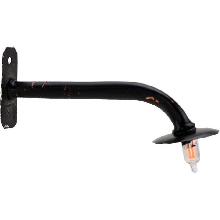 Lampione da parete con piatto 7 cm per presepe con luce 220V.