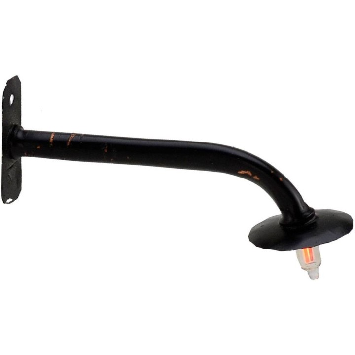 Lampione da parete con piatto 7 cm per presepe con luce 220V.