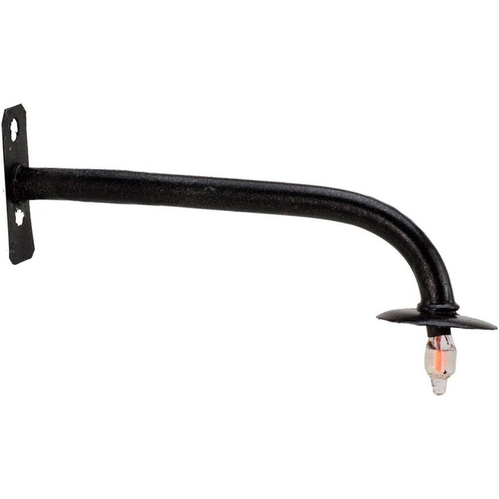 Lampione da parete con piatto 8,5 cm per presepe con luce 220V.