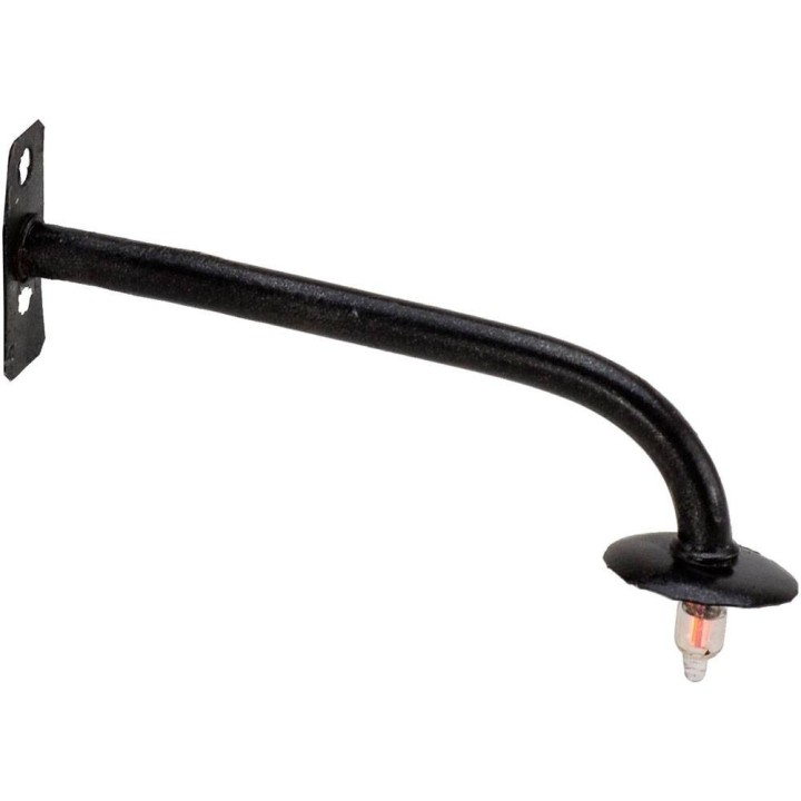 Lampione da parete con piatto 8,5 cm per presepe con luce 220V.