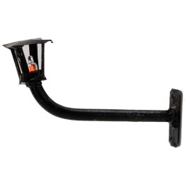 Lampione da parete con lanterna su 8,5 cm con luce 220V.