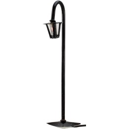 Lampione curvo da strada h. 22 cm con luce 220v. 