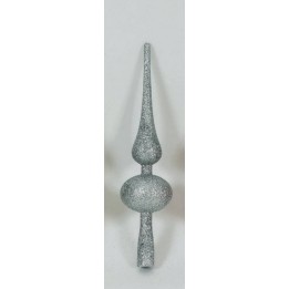 Puntale 28 cm argento brillantato