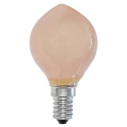 Lámpara color terracota 25W E14 220V.