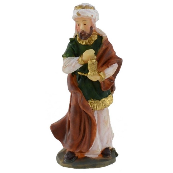 Figuritas de belén: 13 figuras serie de 5 cm en resina para