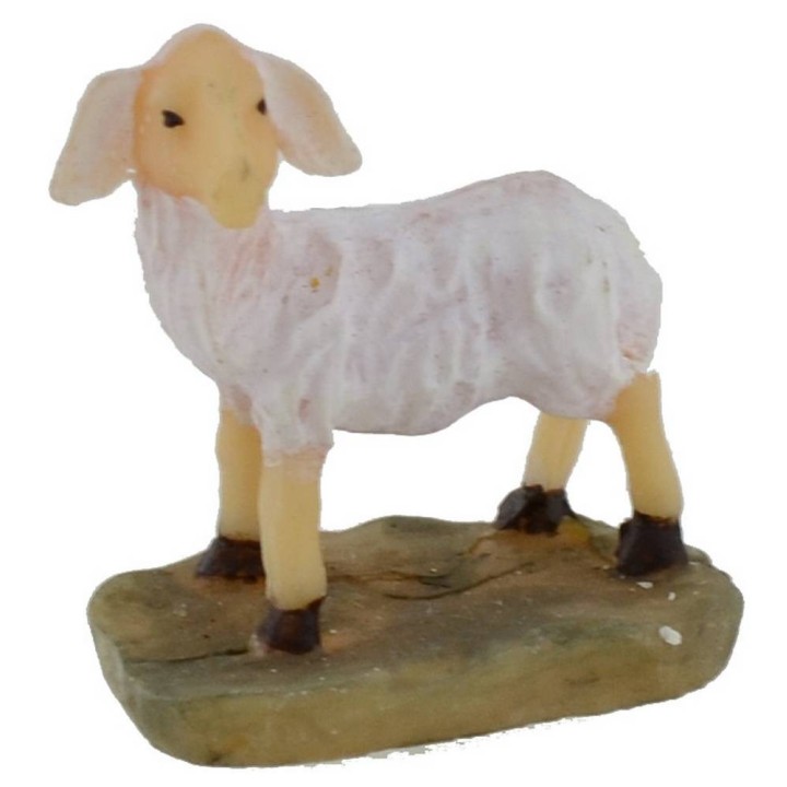Statuine natività: 13 soggetti serie 5 cm in resina per presepe