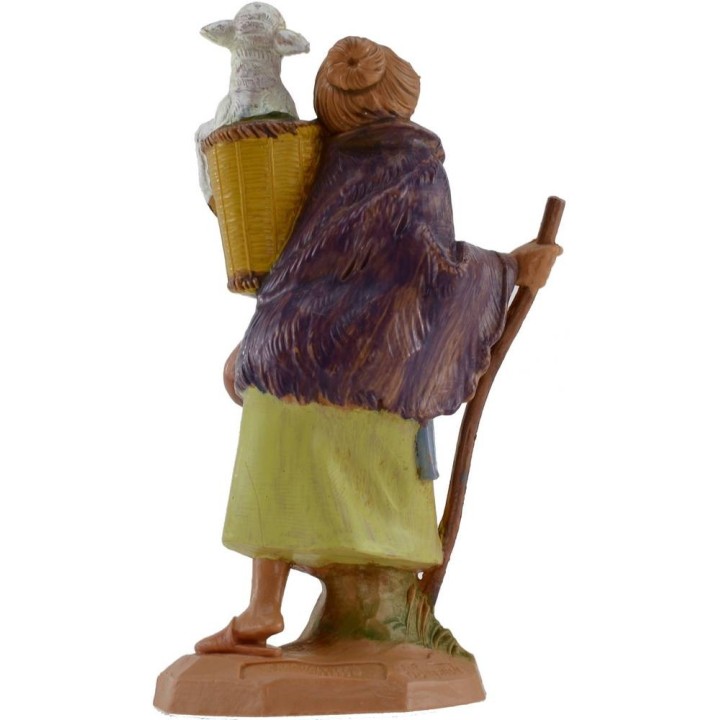 Pastorcilla con oveja 12 cm Fontanini