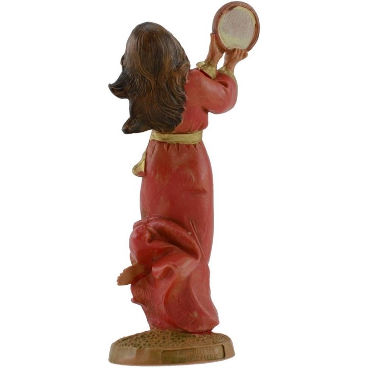 Suonatrice di tamburello 12 cm Fontanini