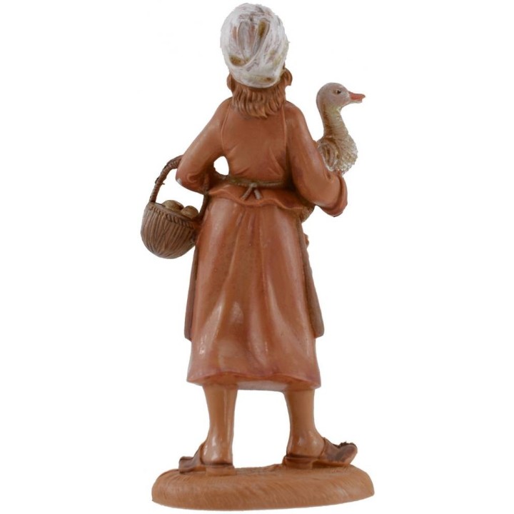 Mujer con ganso 12 cm Fontanini