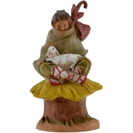 Pastorello seduto serie 12 cm Fontanini