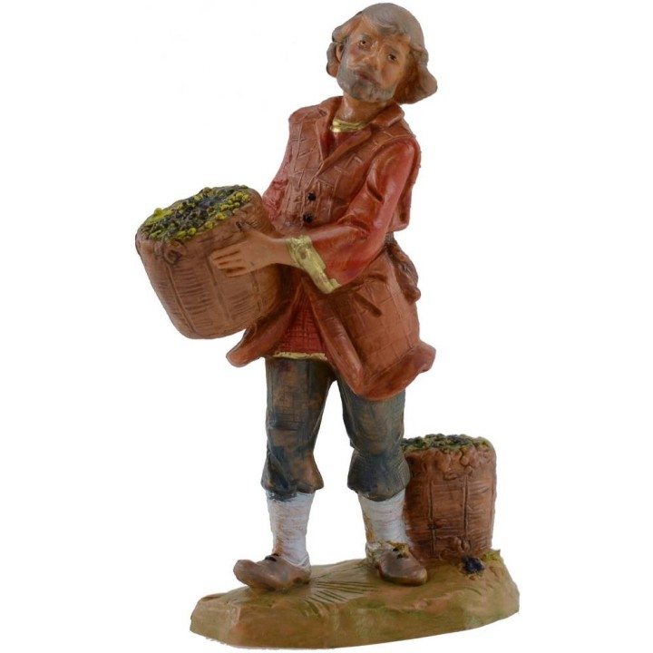 Venditore d'uva 12 cm Fontanini