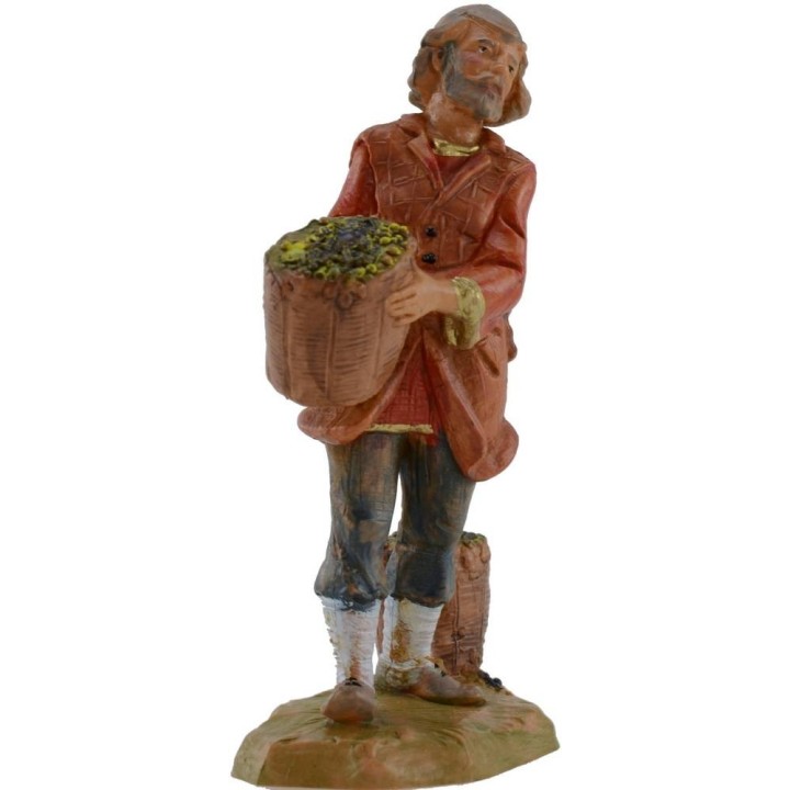 Vendedor de uvas 12 cm Fontanini