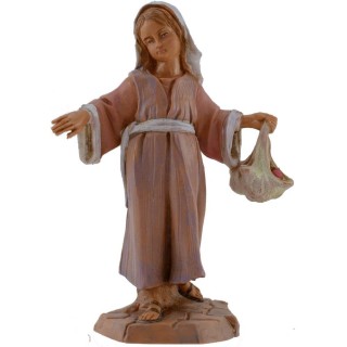 Muchacha con fardo serie 12 cm Fontanini
