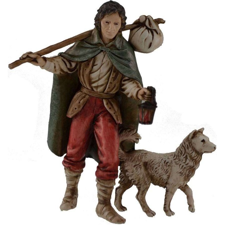Set of 6 statues 11cm Landi Moranduzzo