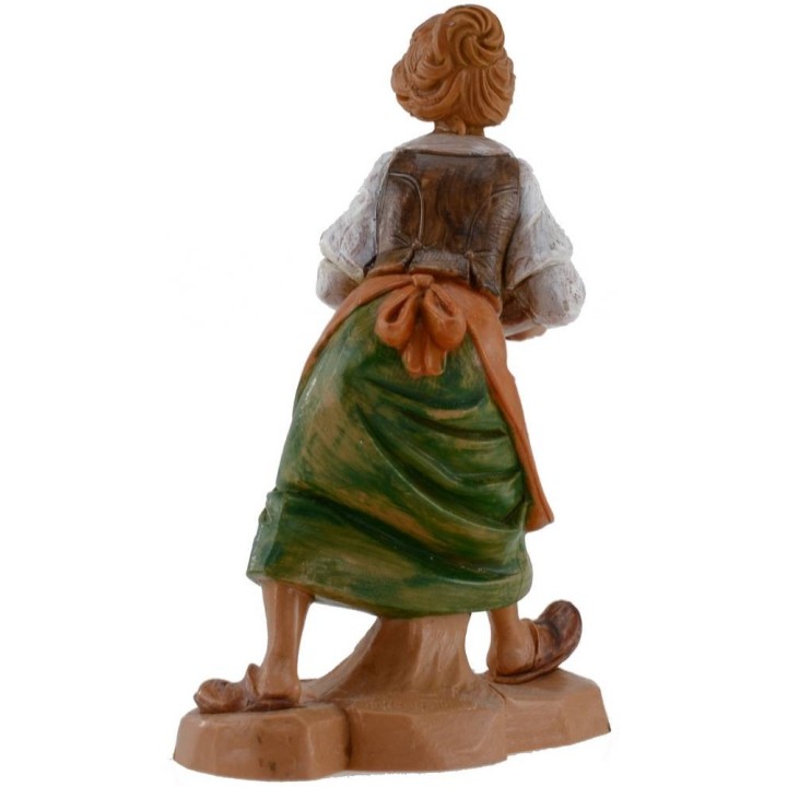 Mujer con bandeja 12 cm Fontanini