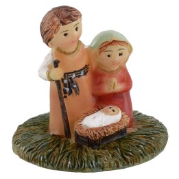 Natività naif 3 cm in resina