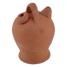Amphora two holes in terracotta cm 3.7