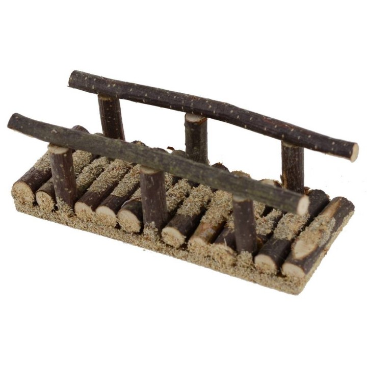 Ponte in legno cm 10x3.8x3.5 h.