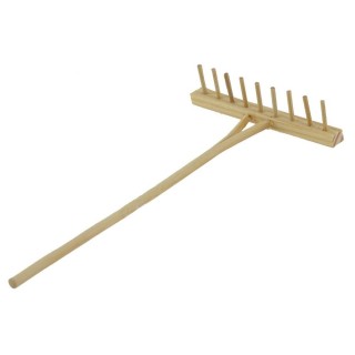 Rastrello in legno cm 15