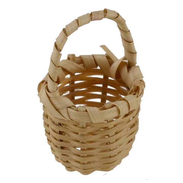 Cesta de mimbre con asa ø 2 cm