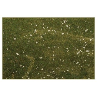 Carta muschio presepe con pietrisco cm 75x50
