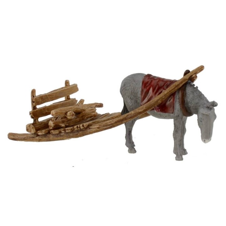 Cart with asino Landi Moranduzzo