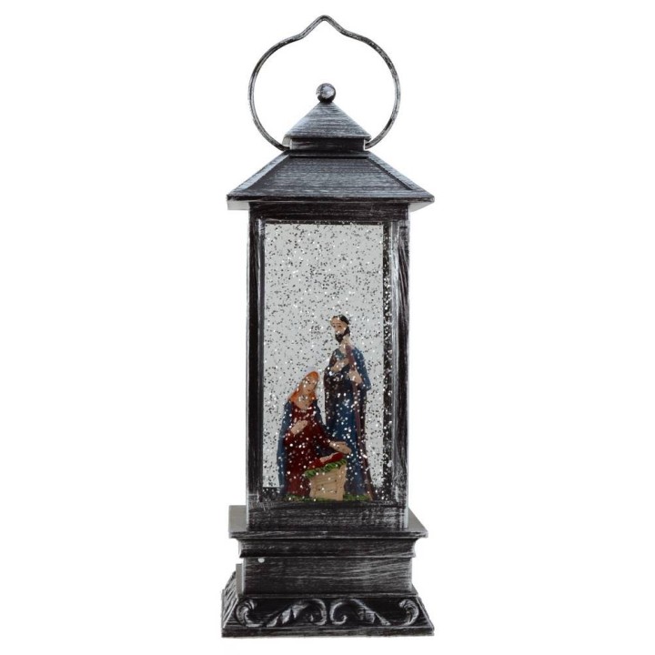 Linterna con Natividad cm 10,5x10,5x28 h.