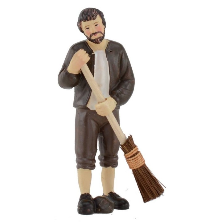 Spazzino in resina 9 cm