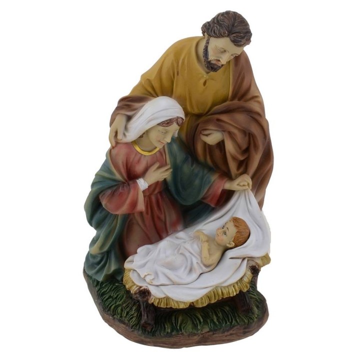 Natividad de 15 cm en resina