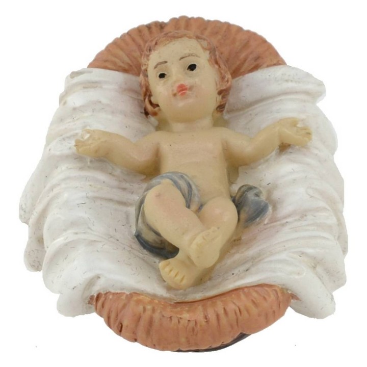 Natividad palestina 3 figuras en resina serie 10 cm