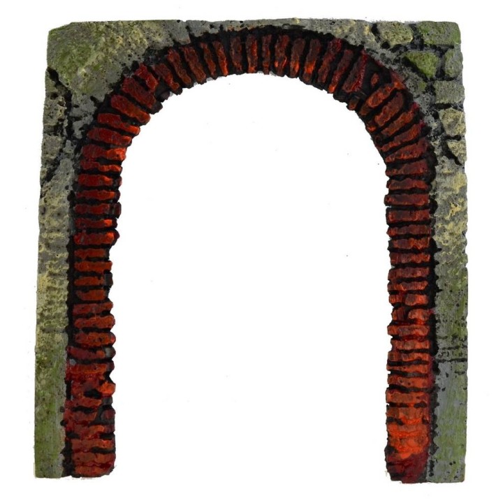 Arco Románico en resina de 14x15 cm de altura.