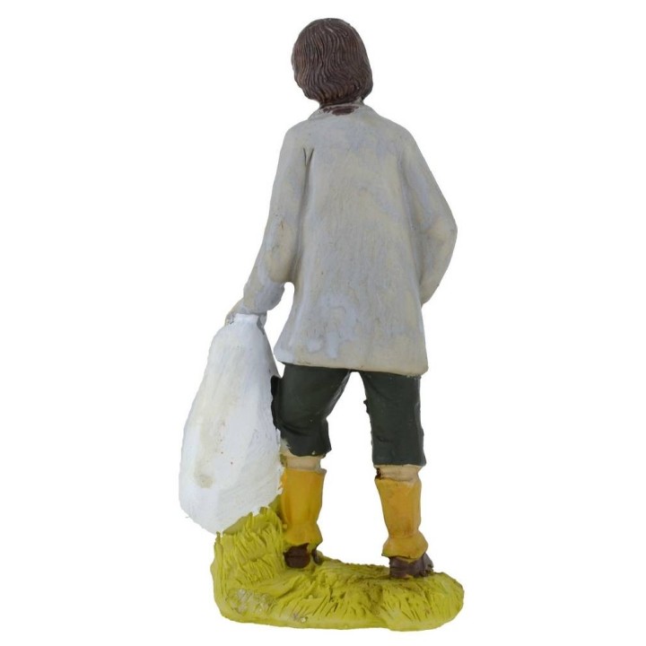 Zampognaro in resina 15 cm