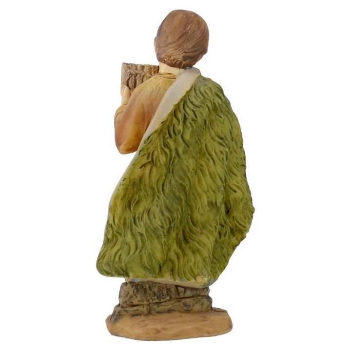 Suonatore di armonica in resina serie 15 cm