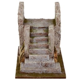 Scala per presepe cm 14,5x10x11,5 h.