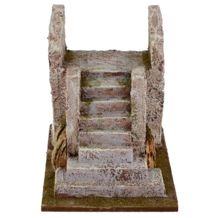 Escalera para belén de 14,5x10x11,5 cm h.