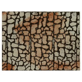 Colored panel in cork with stones large cm 33x25x1